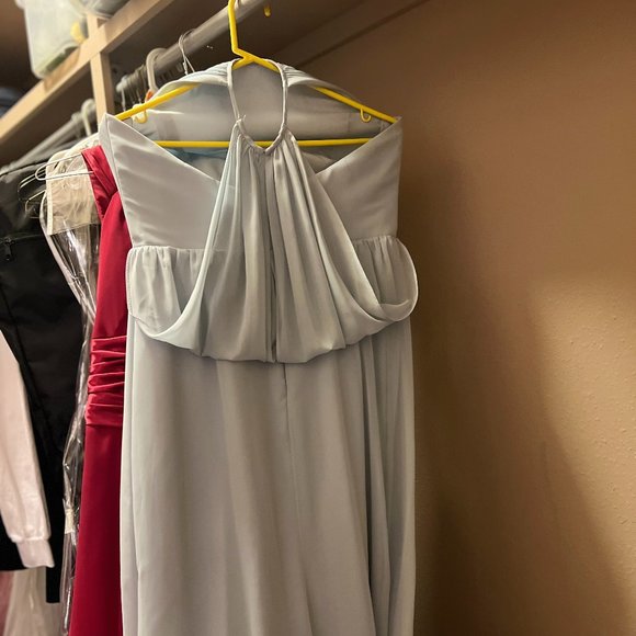 Blue wedding dress - Picture 2 of 3